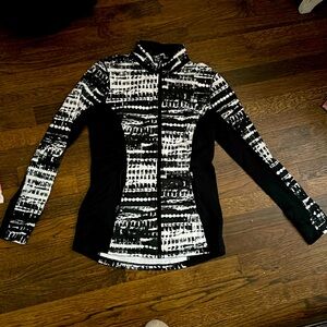 Ideology zip up long sleeve shirt
